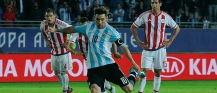 Copa America: Argentina - Paraguay 2-2, prima supriza a competitiei